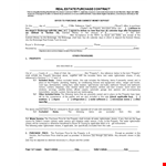 Property Repc: Ensuring a Smooth Transaction for Seller and Buyer example document template