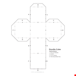 Doodle Cube Template - Create Fun and Unique Doodle Art with our Templates example document template