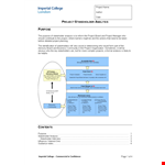 Project Stakeholder Analysis example document template 