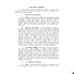 Executive Employment Agreement Template example document template