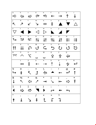 Create Wingdings Translator Template | Easy-to-Use Document