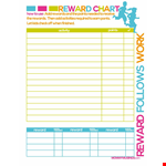 Reward Chart for Kids - Printable Templates & Ideas example document template