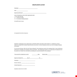 Employee Write Up Form - Disciplinary Action Period example document template