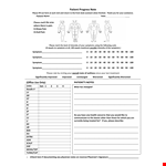 Patient Progress Note Template - Track Patient Progress with Ease example document template