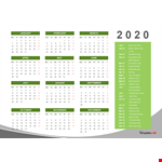 2022 Holidays Calendar - National, Public, and Bank Holidays example document template 