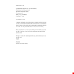 Employment Letter Of Intent To Hire example document template