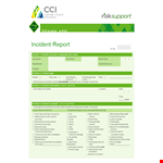 Prevent Future Incidents with our Damage Report Template | Free Download example document template