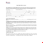 Childcare Contract - Create a Legal Agreement for Daycare Services example document template