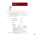 Digital Media Sales Resume example document template