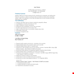 Staff Tax Accountant Resume example document template 