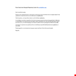 Email Interview example document template