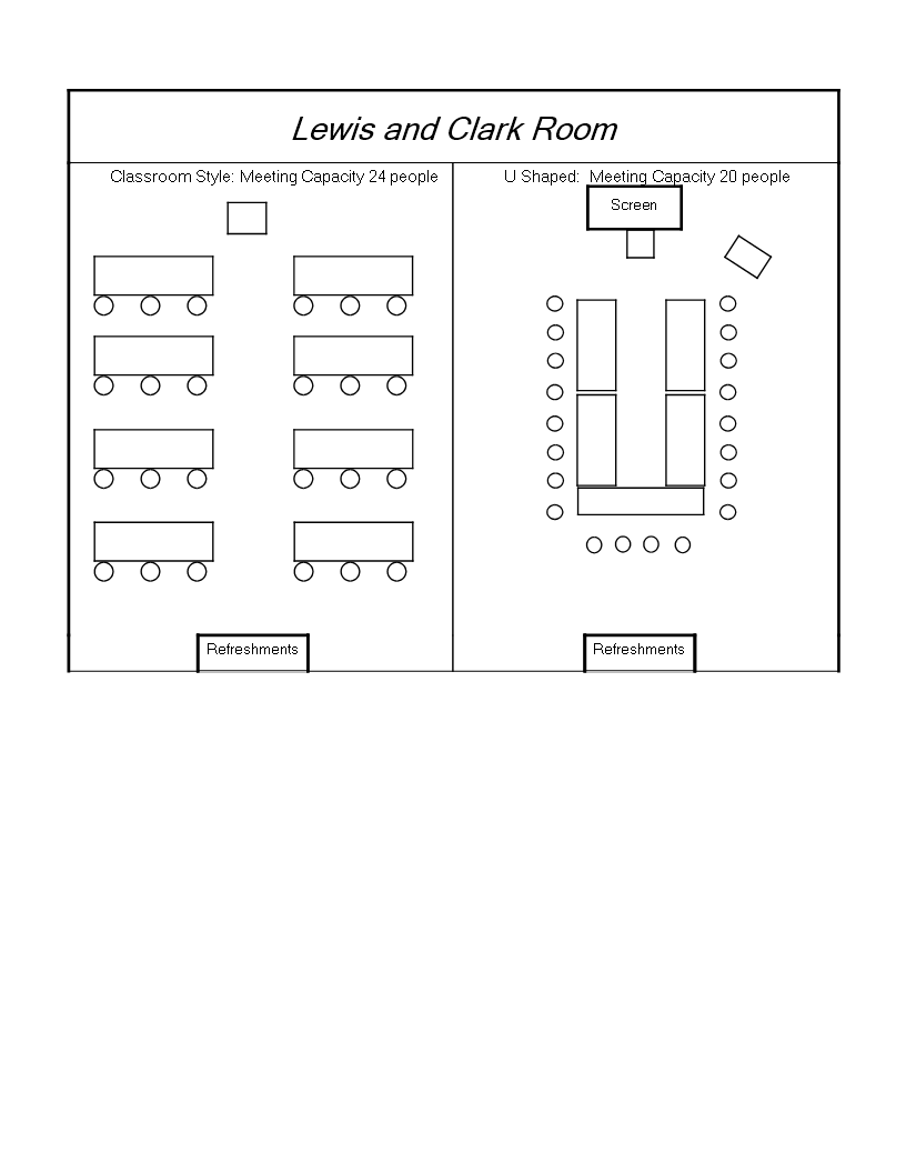 Create a Stylish Meeting Seating Chart for People - Capacity ...