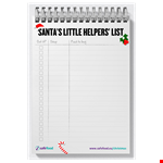 Christmas Food Shopping List - Everything You Need for the Holiday Feast example document template 