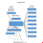 Create Effective Concept Maps with 's Template example document template