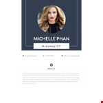 Minimalist Resume Template example document template