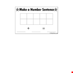 Ten Frame Template for Math Activities: Free Printable and Customizable example document template