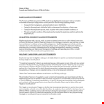 Fmla Policy example document template 