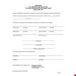 Rescission Agreement Template - Free Download example document template