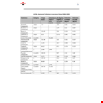 Pollution Inventory Data example document template 