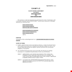 Create a Strong Service Agreement: Business, Contractor & Department Contracts example document template