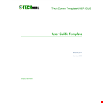 Instruction Manual Template - Streamline your workflow with this comprehensive process information example document template