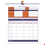 Track Medical Equipment and Medication with Our Log example document template