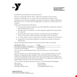 Daycare Contract for Child and Parent | Customizable Template example document template