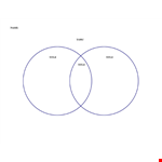 Topic Venn Diagram Template example document template 