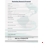 Research Proposal Template - Create Effective Research Proposals with Our Easy-to-Use Template example document template 