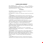 Shareholder Agreement | Guidelines for Company Shares | Party Obligations example document template