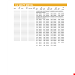 Resistor Wattage Chart Template example document template