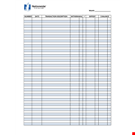 Manage Your Finances with our Checkbook Register Template - Easy to Use example document template 