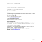 Separation Agreement Template | Easy-to-Use Agreement for Support, Parties, and Children example document template