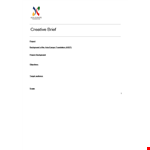 Get Your Creative Brief Template for Complete Design Control - Annual Printed Report example document template