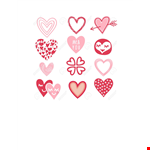 Heart Shape Template - Create Stunning Heart Shape Designs for Various Projects example document template