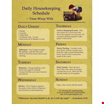 Ultimate House Cleaning Checklist for a Spotless Home example document template