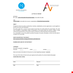 Project Contract Letter of Intent Between Parties example document template 