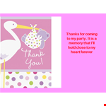 Thank You Card Template example document template