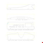 Pinewood Derby Templates - Get Winning Car Designs example document template