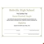 Buy Customizable Diploma Template - Affordable and High-Quality example document template 