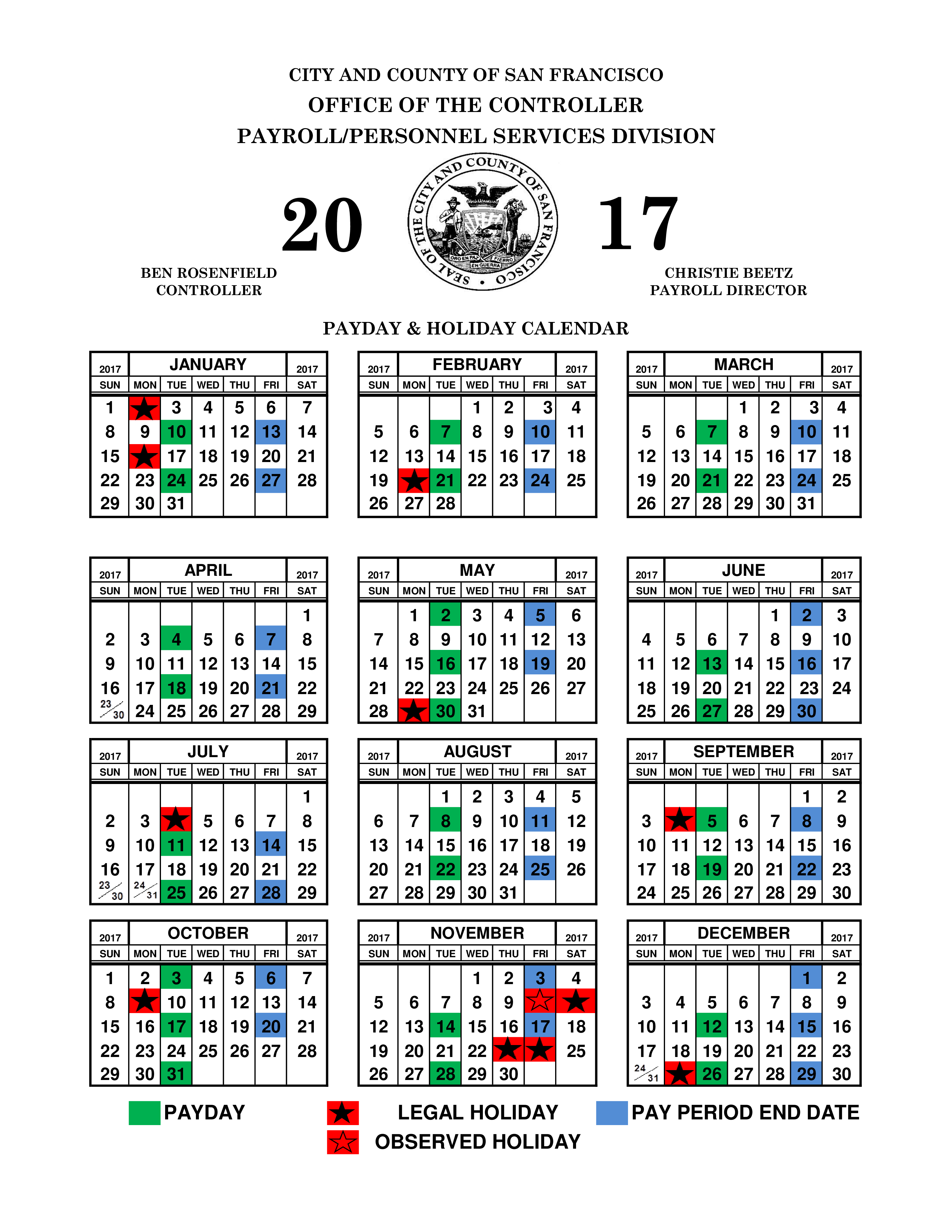 Weekly Calendar Template