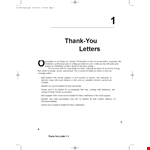 Fundraising Event Thank You Letter example document template