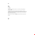 Thank you for your interest | Phone Interview Rejection Letter example document template