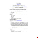 It Project Manager Resume example document template 