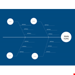 Effective Fishbone Diagram Template for Root Cause Analysis | Company Name example document template 