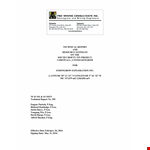 Technical example document template