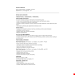 Retail Sales Associate Resume example document template