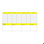 Week and Monthly Checklist Template example document template