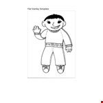 Flat Stanley Template - Free Download for Adventures | Customizable Flat Stanley Activities example document template