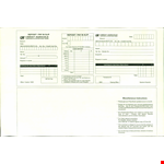 Deposit Slip Template - Customizable and Convenient | Download Now example document template